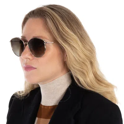 Ferragamo Salvatore  Green Gradient Horn Ladies Sunglasses Sf264s 709 60