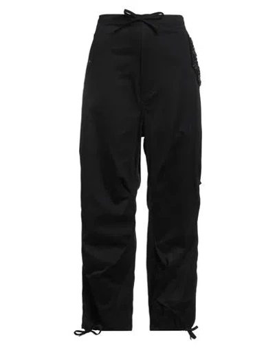 Front Street 8 Woman Pants Black Size M Cotton, Elastane