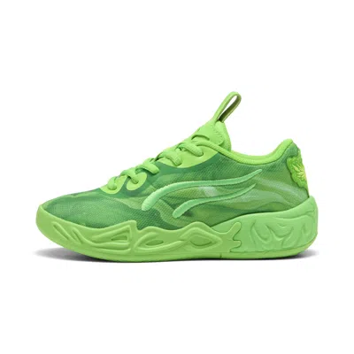 Puma Mb.04 Lo Team Pack Basketball Shoes Kids In Green