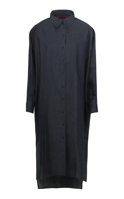 Martin Grant Oversized Cotton Shirt Dress