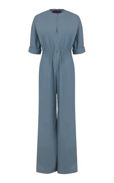Martin Grant Elastic Waist Cotton Jumpsuit