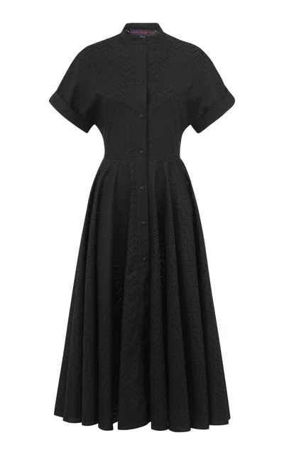 Martin Grant Collarless Cotton Dress