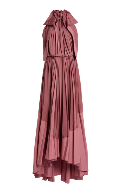 Lanvin Pleated Midi Dress