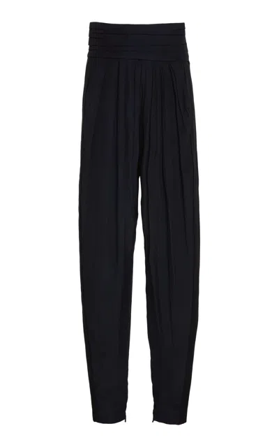 Lanvin Pleated Straight-leg Pants