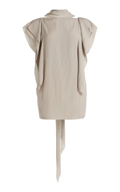 Lanvin Ruffled Silk Top