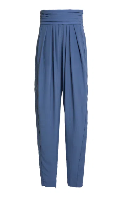 Lanvin Draped Straight-leg Pants