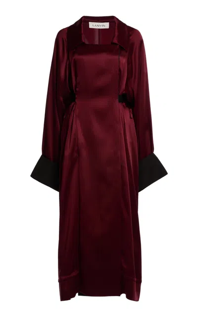 Lanvin Collared Midi Dress