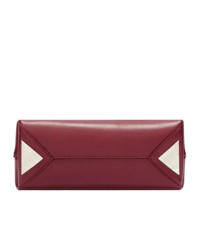Attico Clutch ''day Off Small'' Burgundy