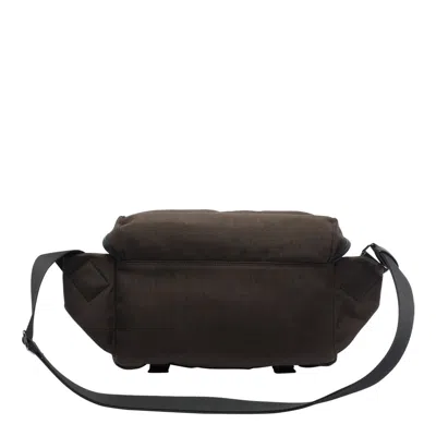 Tod's Leather And Fabric Crossbody Bag
