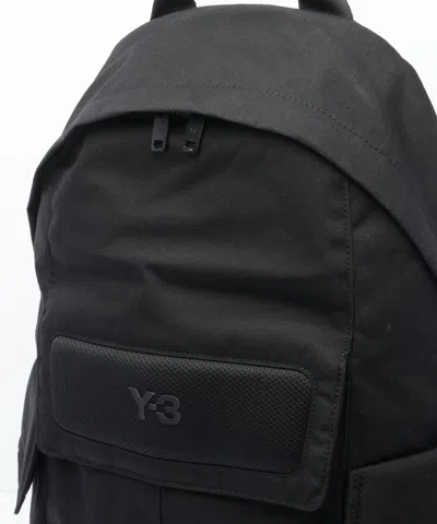 Y-3 Flap Pocket Magnetic Backpack In Black
