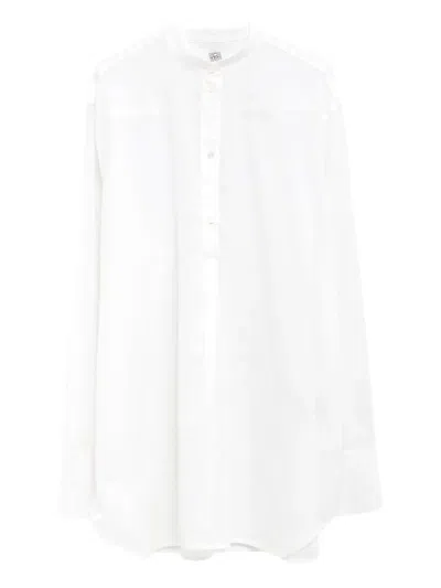 Totême Toteme Women Organic Cotton Shirt In White