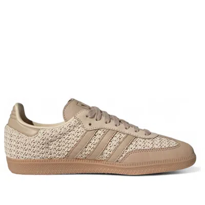 Adidas Originals Beige Samba Og Sneakers In Neutral