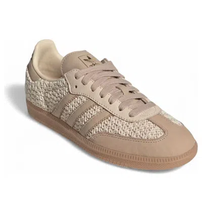 Adidas Originals Beige Samba Og Sneakers In Neutral