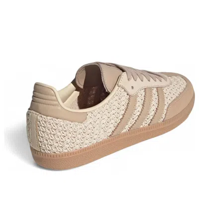 Adidas Originals Beige Samba Og Sneakers In Neutral