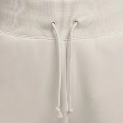 Nike (wmns)  High-waisted Cropped Tracksuit Bottoms 'beige' In White