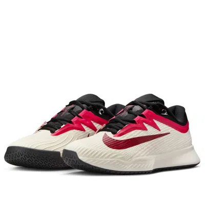 Nike (wmns)  Court Air Zoom Vapor Pro 3 Hc 'pale Ivory Sail Team Red Rush Pink'
