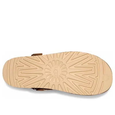 Ugg Goldenstar Glide Suede Flatform Sandals
