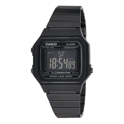 Casio Men's Vintage Electronic Waterproof Sports Mens Black Digital