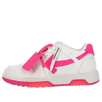 Off-white (wmns)  Out Of Office Calf Leather Sneaker 'white Red'