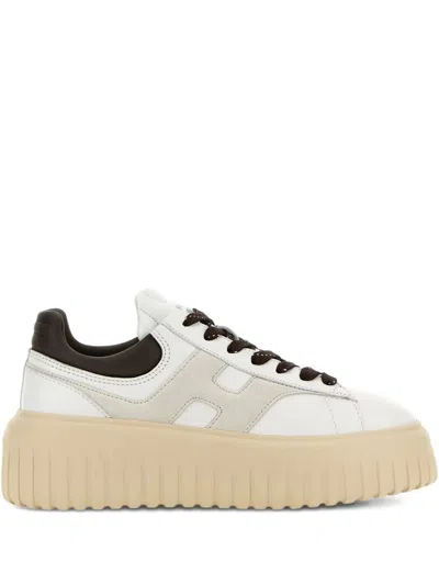 Hogan H-stripes Nappa Leather Sneakers Shoes