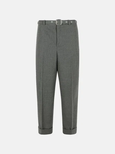 Jil Sander Grey Wool Trousers