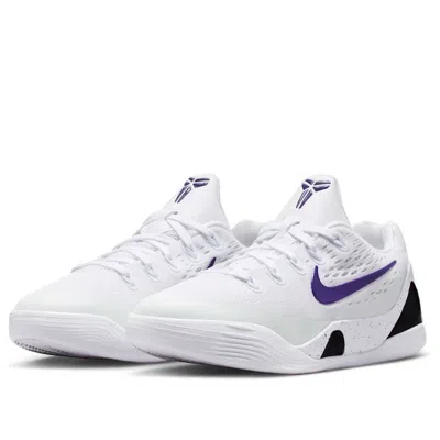 Nike (gs)  Kobe 9 Em Low Tb 'white Court Purple'