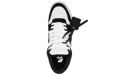Off-white Out Of Office Low-top Sneakers 'black White'
