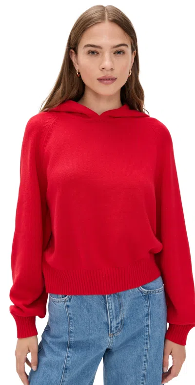 La Ligne Jill Hoodie Red