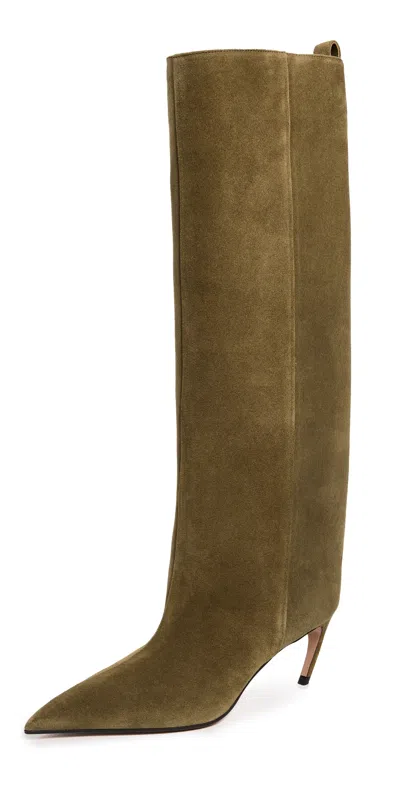 Attico Lea Boots Military Green