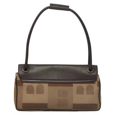 Pre-owned Bally Brown Canvas Shoulder Bag ()
