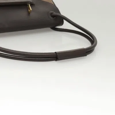 Pre-owned Bally Brown Canvas Shoulder Bag ()