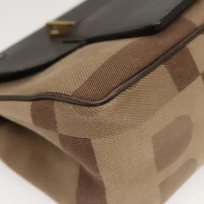 Pre-owned Bally Brown Canvas Shoulder Bag ()