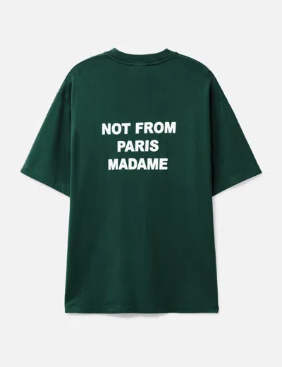 Drôle De Monsieur Le T-shirt Slogan