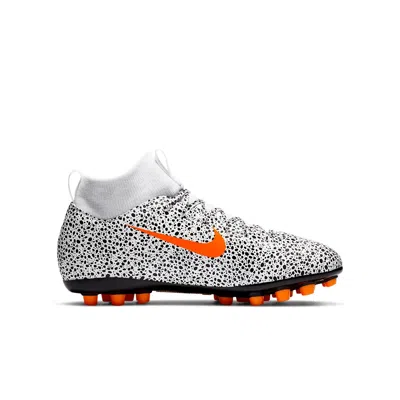Nike (gs)  Jr Mercurial Superfly 7 Academy Ag 'black White Yellow'