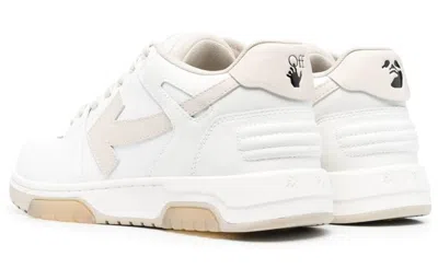 Off-white Out Of Office Low-top Sneakers 'white Beige'