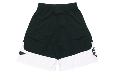 Li-ning Badfive Logo Basketball Shorts 'black White' In Black