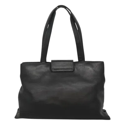 Pre-owned Bulgari Black Leather Shoulder Bag ()