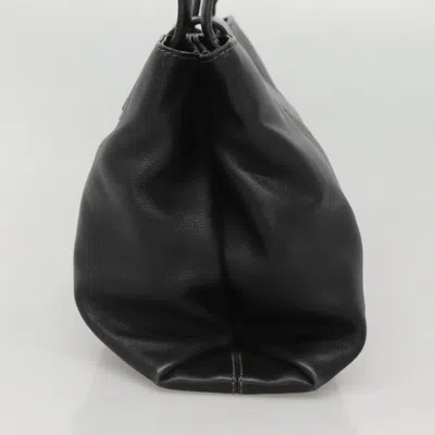 Pre-owned Bulgari Black Leather Shoulder Bag ()