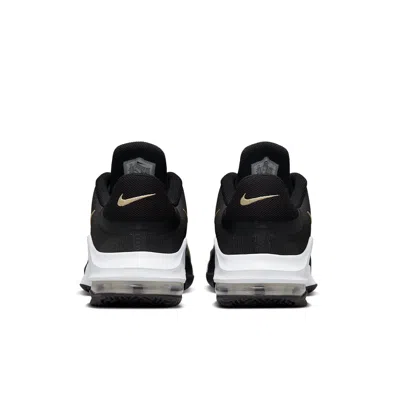 Nike Air Max Impact 4 'black Metallic Gold Star'