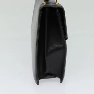 Pre-owned Celine Céline Black Leather Shoulder Bag ()