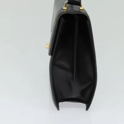 Pre-owned Celine Céline Black Leather Shoulder Bag ()