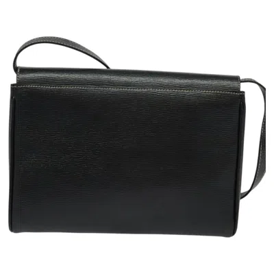Pre-owned Celine Céline Black Leather Shoulder Bag ()