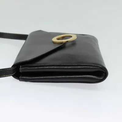 Pre-owned Celine Céline Black Leather Shoulder Bag ()