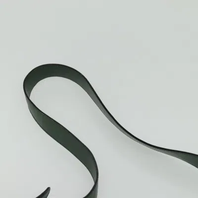 Pre-owned Celine Céline Clasp Green Leather Shoulder Bag ()