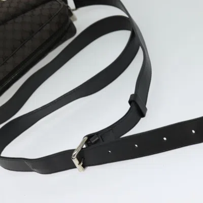 Pre-owned Celine Céline Macadam Black Canvas Shoulder Bag ()