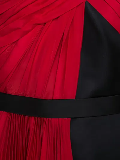 Pre-owned Jason Wu One-shoulder Silk Dress In Red