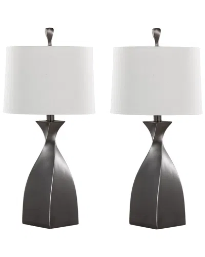 Lumisource Curvo 30 Contemporary Polyresin Table Lamp In Rub