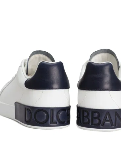 Dolce & Gabbana Sneakers From The Portofino Line In Calfskin