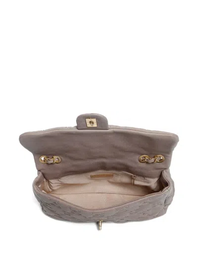 Pre-owned Chanel 2011-2012 Wilde Shoulder Bag In Gray