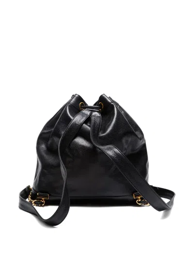 Pre-owned Chanel 1991-1994 Drawstring Leather Backpack